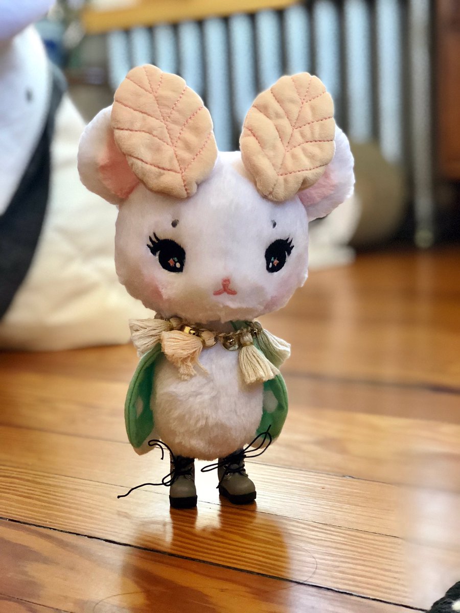 mouse moth plush