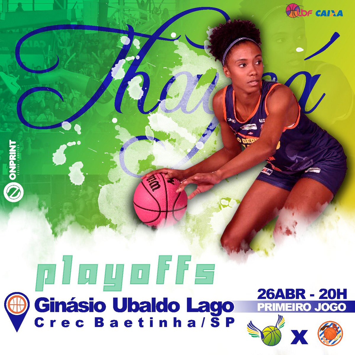 jogadoora's tweet photo. Agora a missão é outra.
#PlayoffsLBF #GoSBC 🏀💚
Créditos: Onprint Tecnologia e Gráfica 😻 https://t.co/SK54yUuuaE
