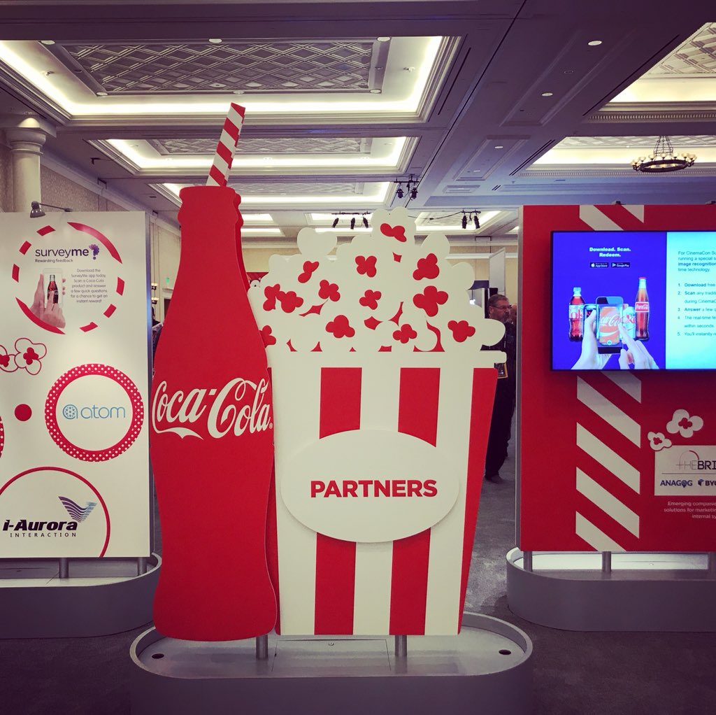 consumeradele's tweet photo. This week my team got to work with the biggest names in the cinema industry. It was a dream come true. Months of hard work for a week... &amp; worth every moment @CinemaCon @CocaColaCo @Disney #cinemacon https://t.co/3xMRxkUFzY