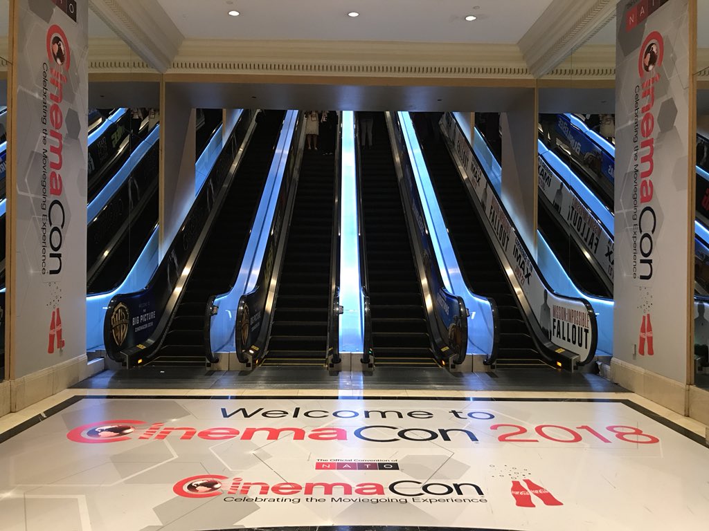 consumeradele's tweet photo. This week my team got to work with the biggest names in the cinema industry. It was a dream come true. Months of hard work for a week... &amp; worth every moment @CinemaCon @CocaColaCo @Disney #cinemacon https://t.co/3xMRxkUFzY