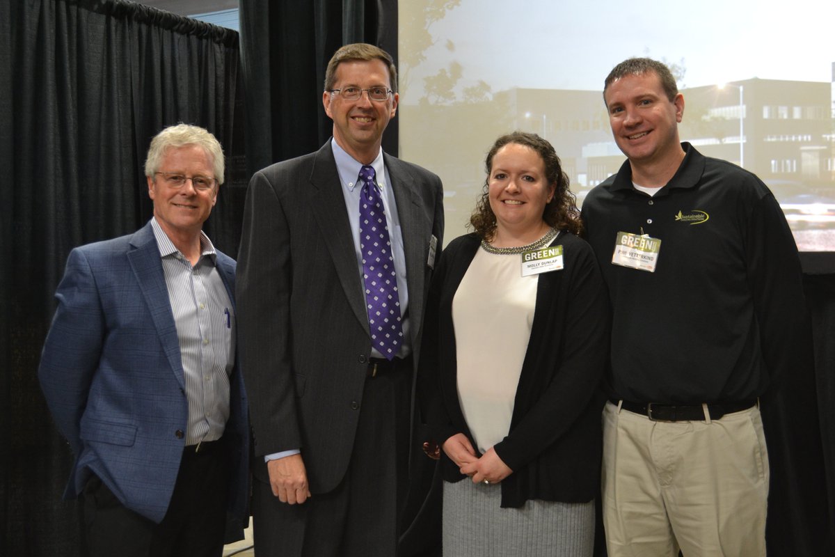SBSolutions2008's tweet photo. Another successful Green Building Conference. Thank you to our guest speakers @MollyD_EUA &amp; @robzimmerman63. See you all next year! #GreenBC2018 #Sustainability #greenbuilding https://t.co/CAFcy5sVZ2