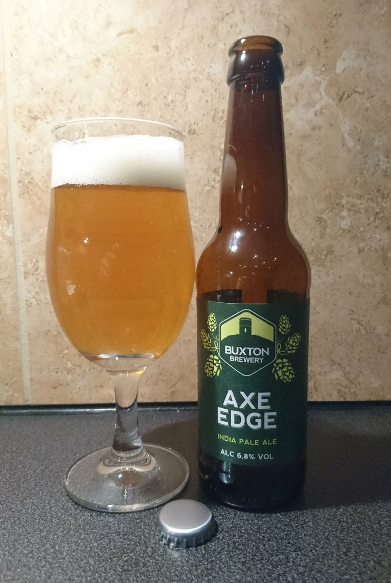 BeerTimeNow's tweet image. Beautiful IPA from Buxton Brewery. Axe Edge is a very well hoped and tasty brew. #beeroclock @BuxtonBrewery #carnage