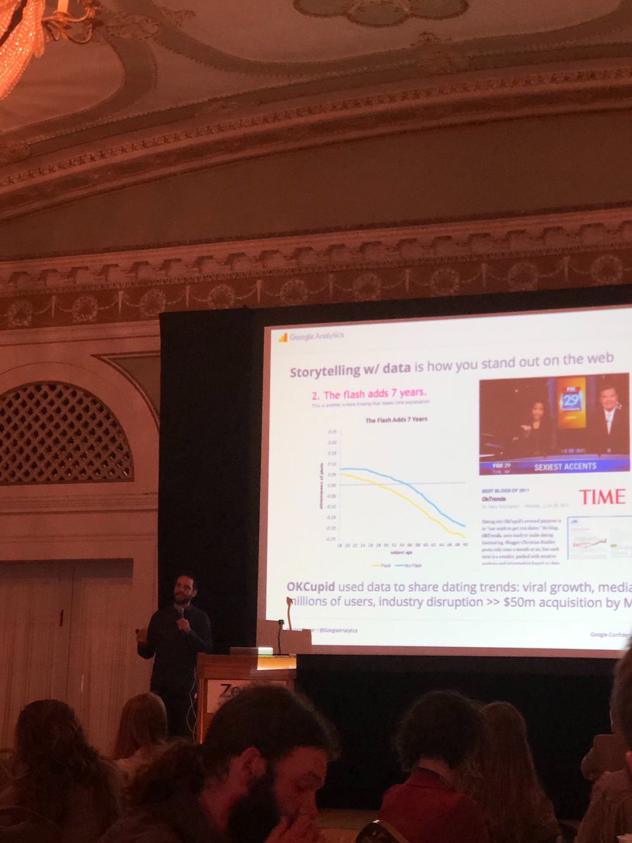 kevgibbo's tweet photo. Storytelling with data is how you stand out on the web @AdamSinger #Zenith2018 https://t.co/7qC6kNOqOk