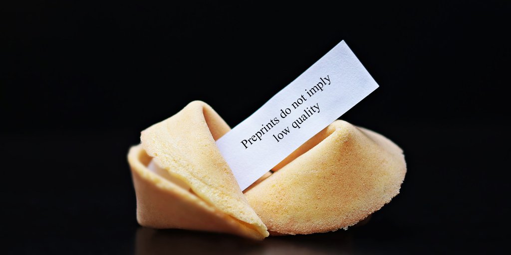 #Preprint isn't a synonym for "first draft" or "low quality". In fact, we think scientists who post to a preprint server are taking #peerreview a step further by inviting MORE feedback from the community. journals.plos.org/ploscompbiol/a… #PowerToThePreprint