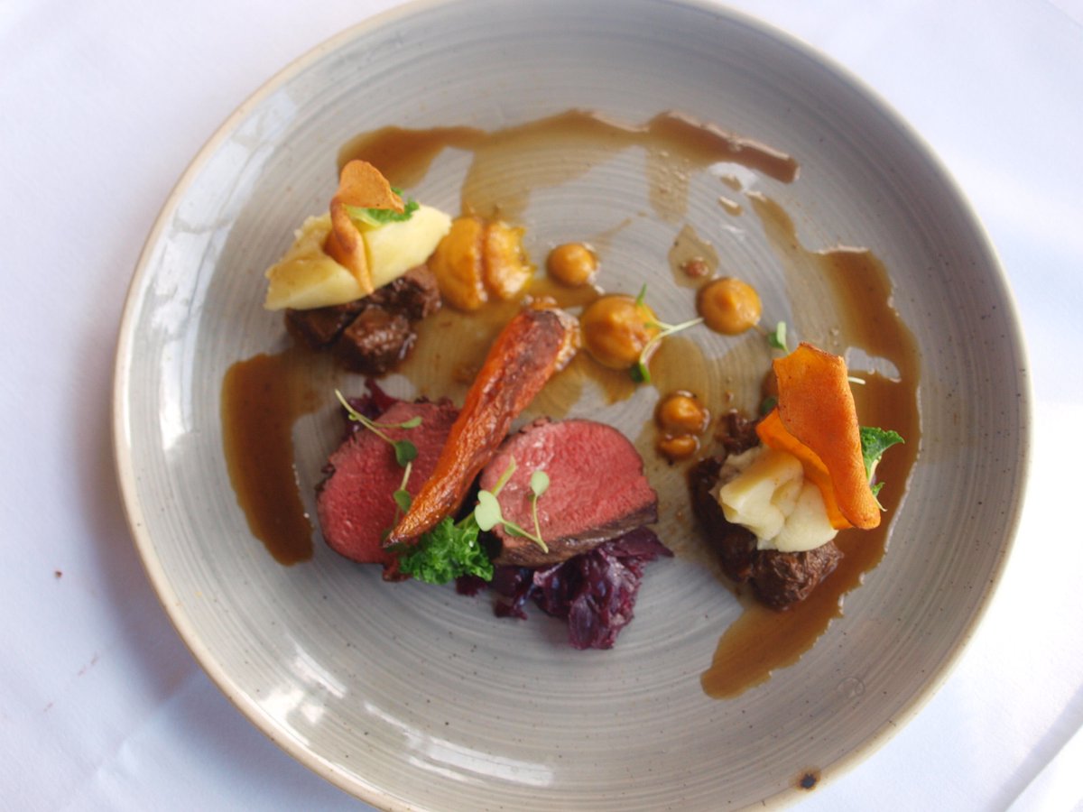 Beechwood_Hotel's tweet photo. Exciting News! Our team of chefs have been busy creating a delicious new menu for us all. 
Starts this evening....looks fantastic....tastes amazing.....here's a sneak peek #foodies #localproduce #2aarosettedining https://t.co/ymTQLRd8Dd