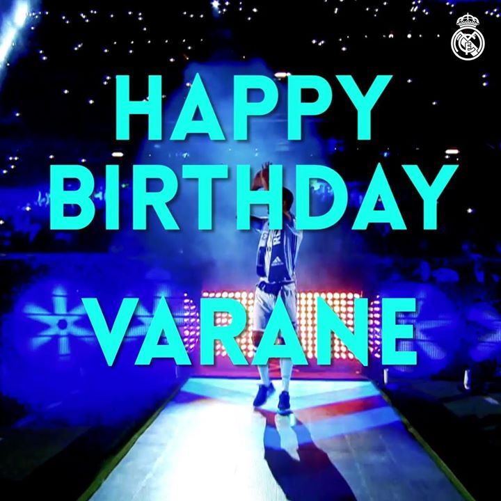 Happy 25th Birthday to Raphaël Varane!  