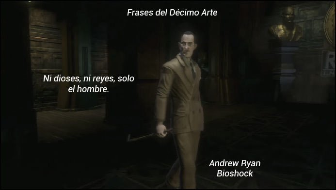 Frasesdecimoart's tweet photo. #Andrewryan #BioShock #Videogame #videojuegos 
#Frasesdecimoart #Frasesdeldecimoarte https://t.co/usvlZfF05s
