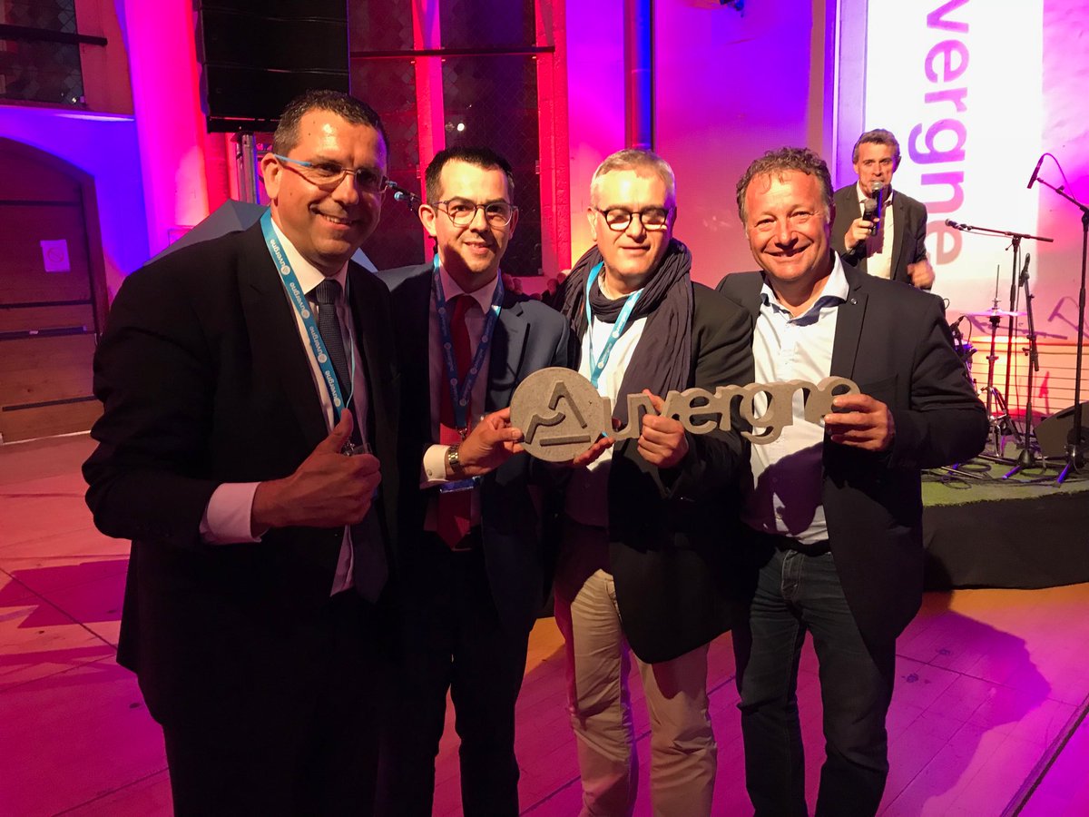 jpboithias's tweet photo. La marque #Auvergne, le #cantal  et @Allierdpt en force lors de la première soirée musicale du #Cheese Festival de #ClermontFd organisée à La chapelle des Cordeliers du @Departement63. @cantalauvergne @auvergnerhalpes @FoiredeClermont @laurentwauquiez @jpbrenas @_INFOMAGAZINE https://t.co/cEESPY0N9l