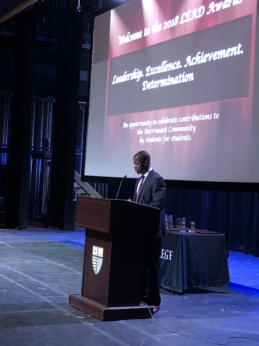 MCStevensCenter's tweet photo. The Stevens Center was well represented at LEAD Last night.  From Brian, Katie and Mary all presenting, to Sheon as the MC to Josue winning the Athlete of the year, it was a great night.  Congrats to all! https://t.co/qAMhXpjsRX