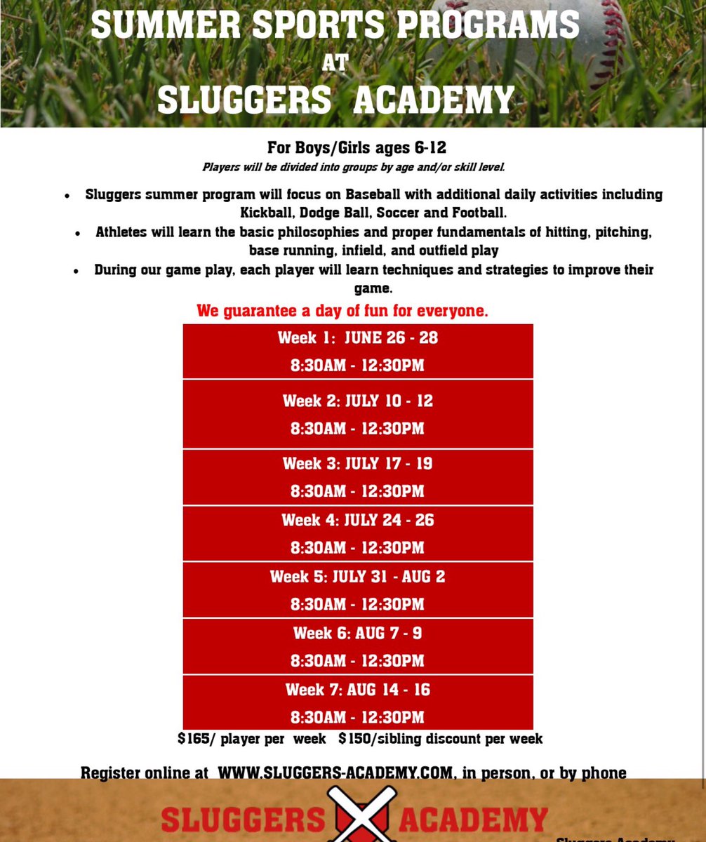 SAmedfield's tweet photo. Summer is just around the corner, register now! https://t.co/KA0PQHfZlM https://t.co/vJ08xPXJ2z