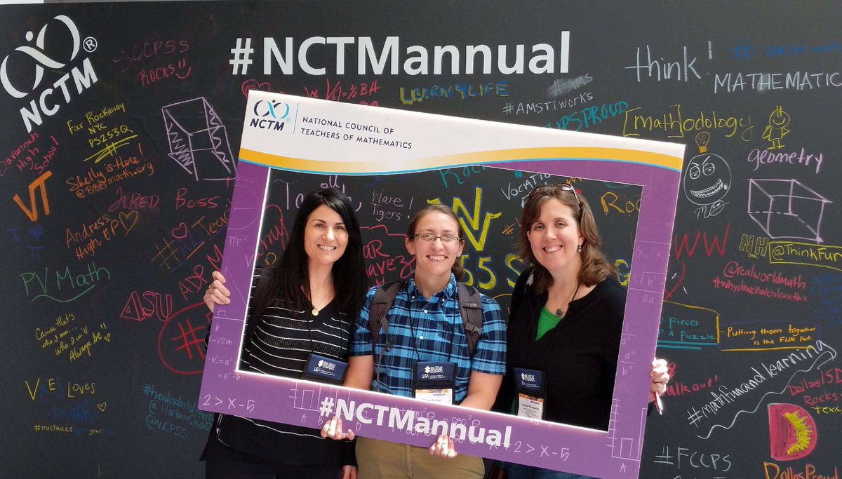 Proudly representing <a href="/NCStateCED/">NC State College of Education</a> at #NCTMannual