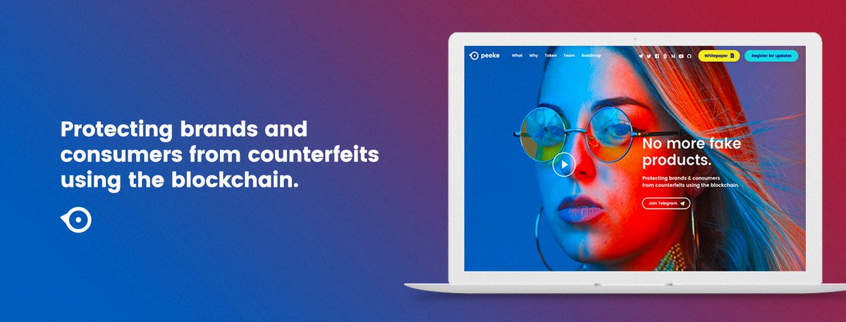 Our mission: Protecting brands and consumers from counterfeits using blockchain.  Read about our journey here: bit.ly/peekefounderst…
