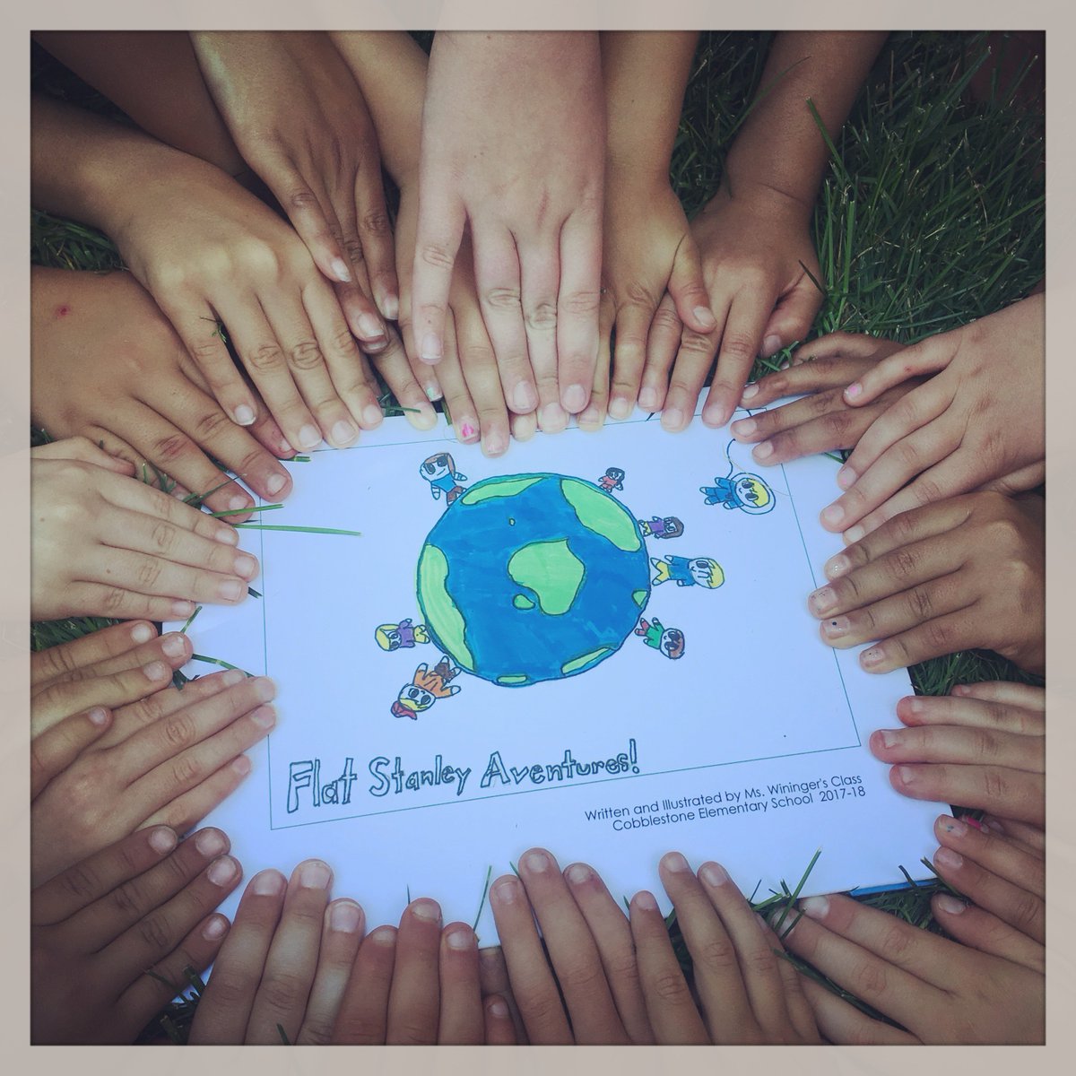kwini_2012's tweet photo. We are published! #plesd #studentreasures https://t.co/Z4Eh51Gmgk