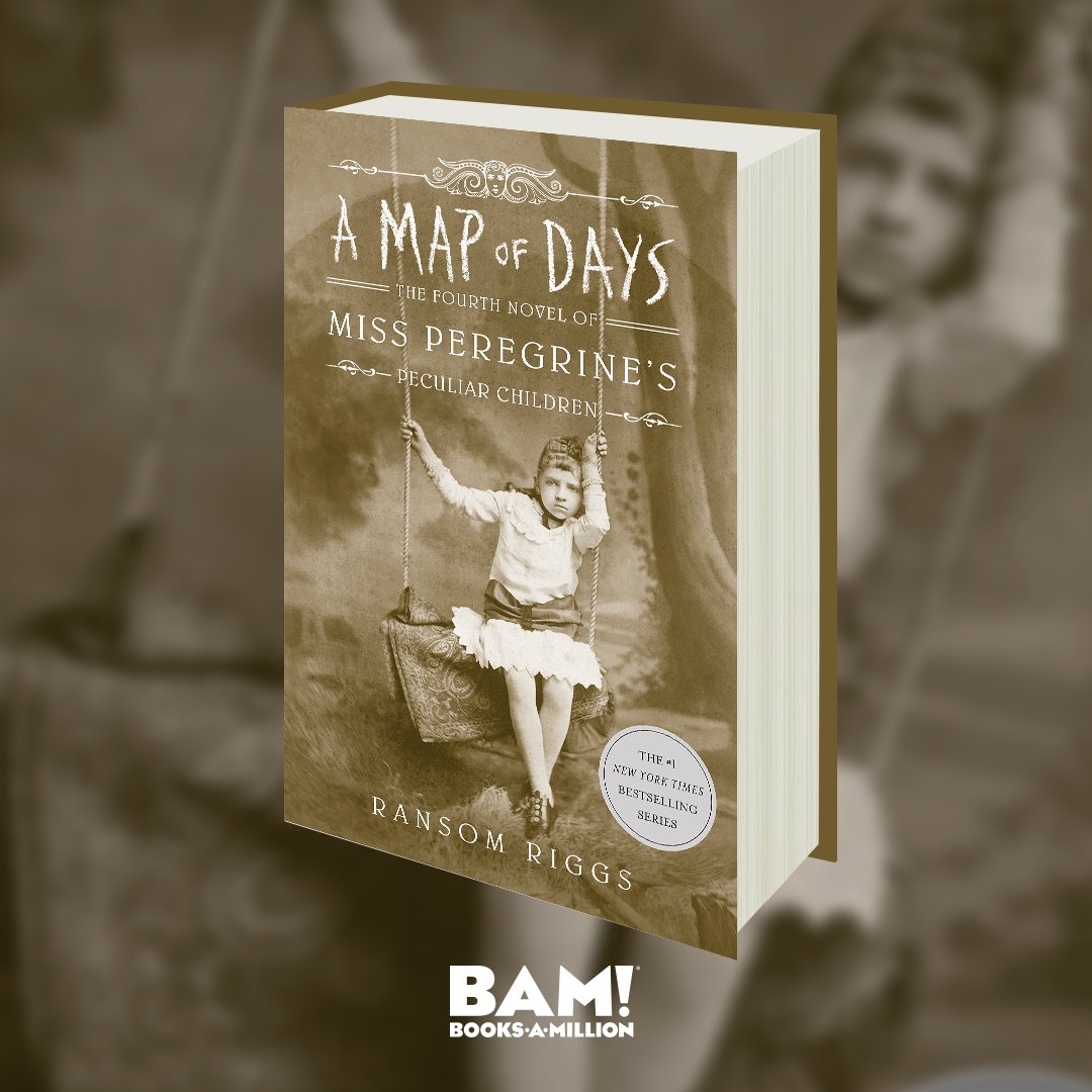 The stakes are higher than ever as Jacob and his friends are thrust into the untamed landscape of American peculiardom! #Preorder A MAP OF DAYS now at #BooksAMillionDotCom bit.ly/2HthnIi