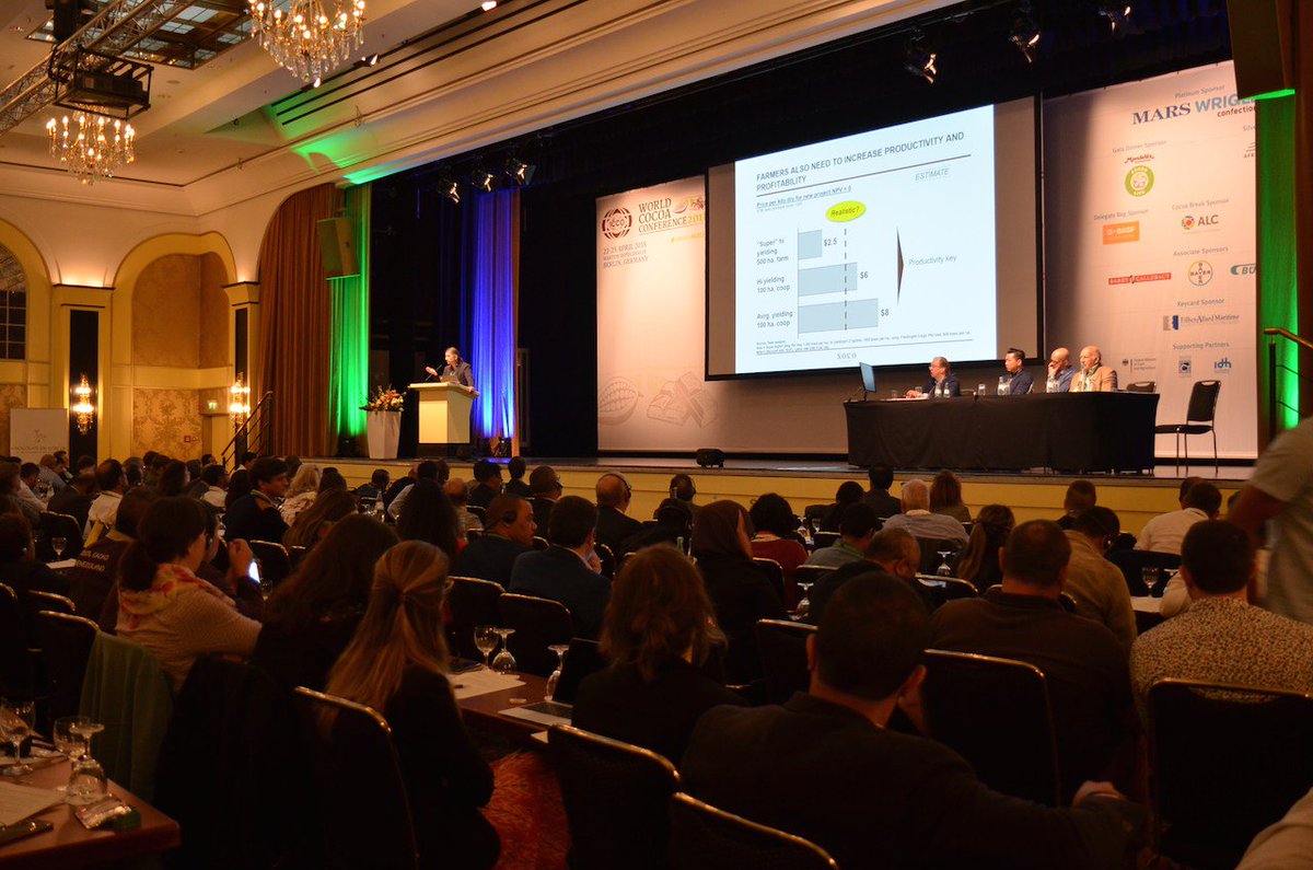 vivaelcacao's tweet photo. Así se desarrolló el @WorldCocoaConf el evento de #cacao y #chocolate más importante a escala mundial https://t.co/kqdL7p9P3m  #WCC4BERLIN  
@IntlCocoaOrg https://t.co/4jNWSFJoD4