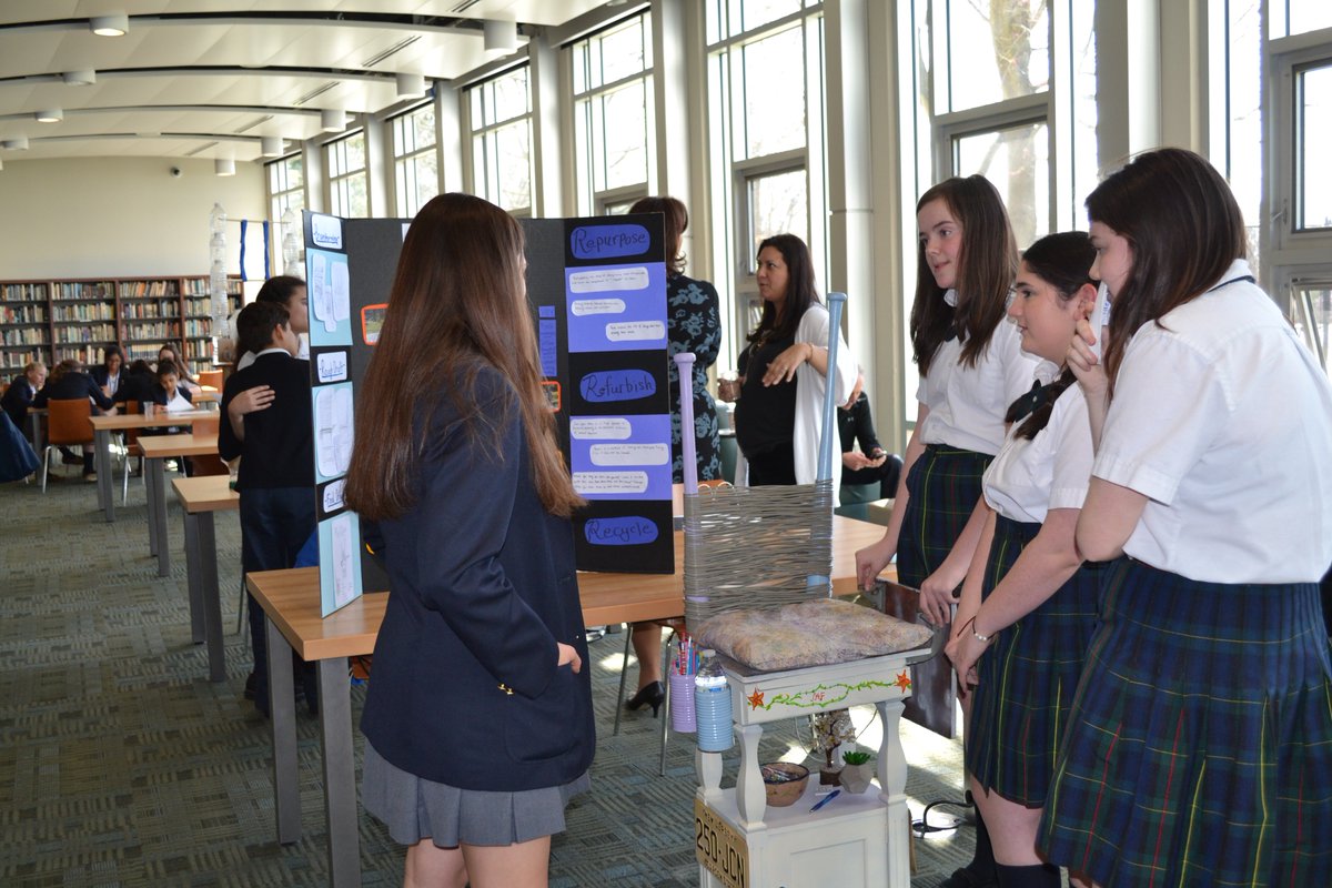 HolyAngelsNJ's tweet photo. What an amazing afternoon watching these middle school girls showcase their skills in our 3rd Annual STREAM Competition. #STREAM #STREAMfair #futureangels https://t.co/j9XxS1VTmL