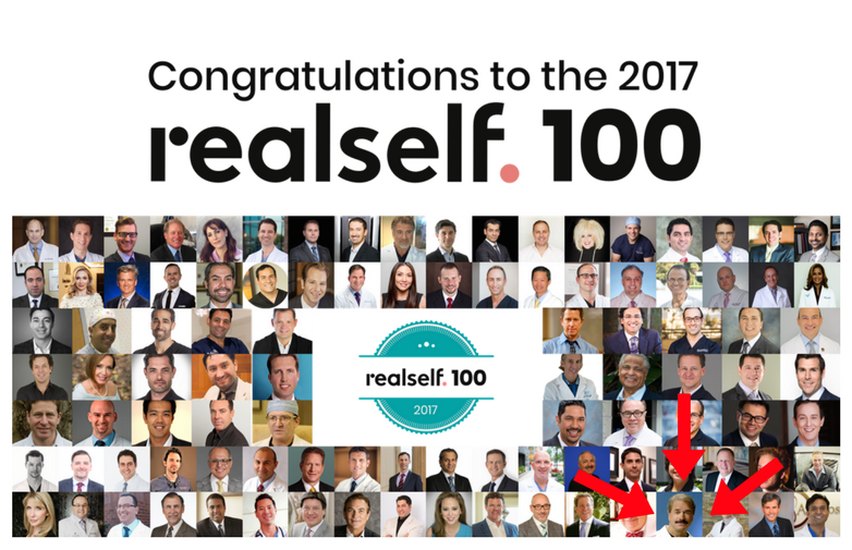 SchlesingerMD's tweet photo. The 2017 #RealSelf100 list is out and once again, Dr. Larry's commitment to patient education, along with his distinctive ability to inspire patients to share their story with the RealSelf community, placed him in the top 1% of doctors.
via @realself
https://t.co/4FdxkT5Sxn https://t.co/d2ShKLgmPn