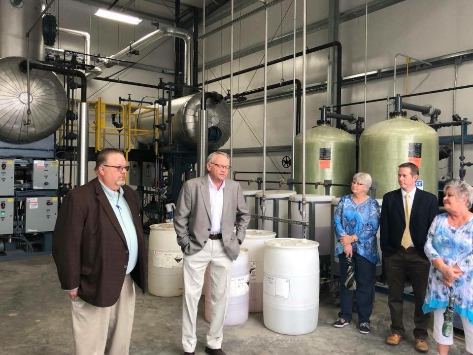 SWKEDC's tweet photo. Celebrating the $3 million expansion of Koppers Industries today in the City of Guthrie. Koppers has been in business for 104 years and has made more than 94 million railroad ties. #SWKGO https://t.co/nsOdEkmAc9