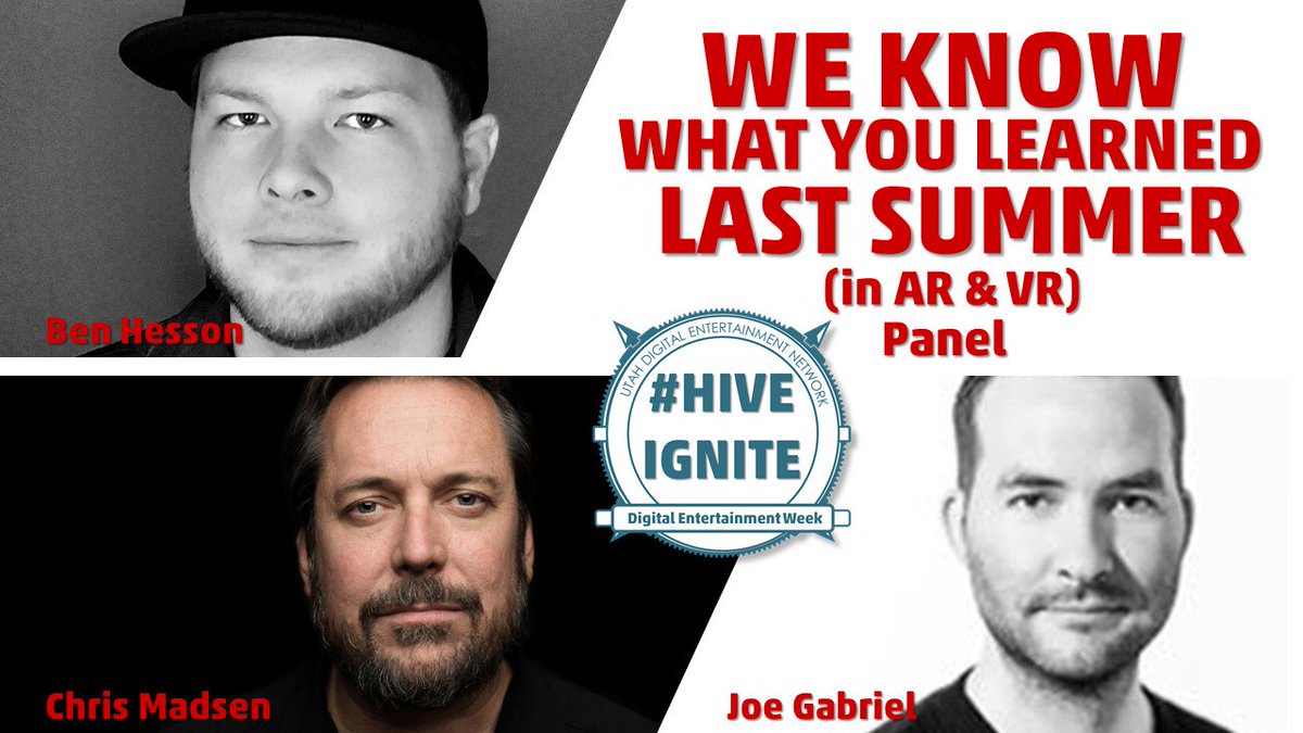 deep_rifter's tweet photo. There is something for everyone at #HIVEIGNITE next week in #SaltLakeCity ! Excited to join industry colleagues &amp; digital reality explorers Joe @ga7ahad &amp; Ben @hessonb to review the current #VR #AR #XR space &amp; explore what lies ahead @UtahDEN #ImmersiveTechnology #DigitalReality https://t.co/C0VyyXANCK