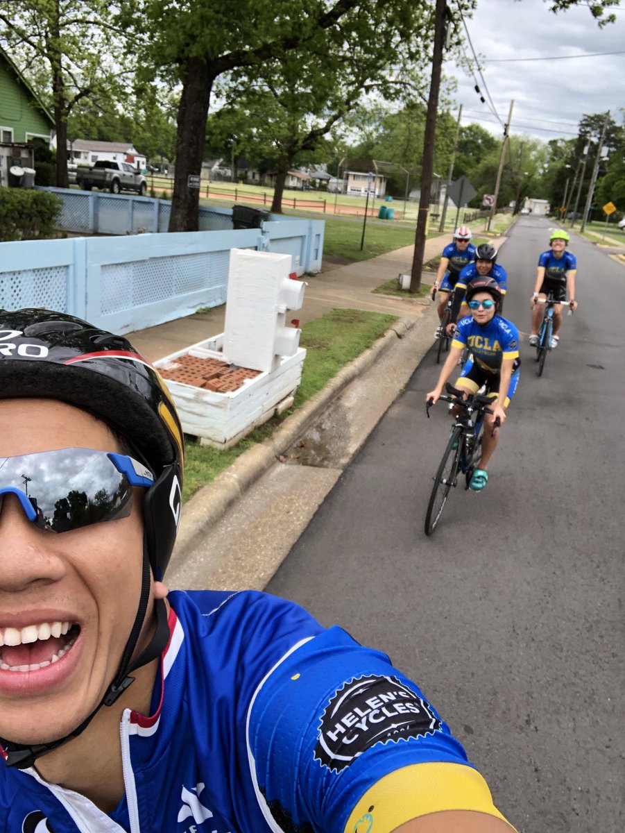 Just came back from our “shake the legs” team bike ride
Ready to cheer on Hannah and Josh at the draft legal race tomorrow!
Stay tuned for updates! #USATCN2018