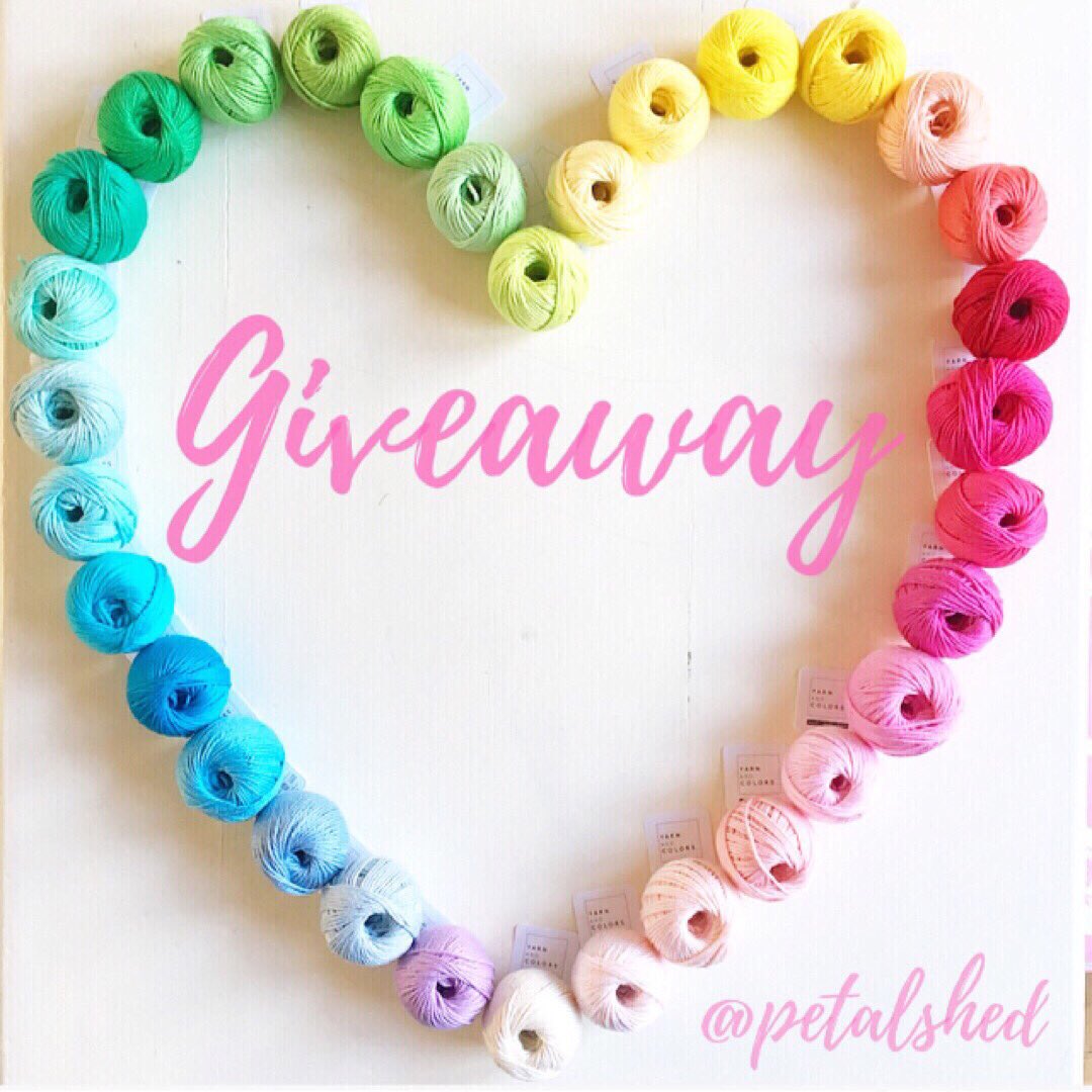 Amazing #giveaway #yarn #petalshed instagram.com/petalshed/