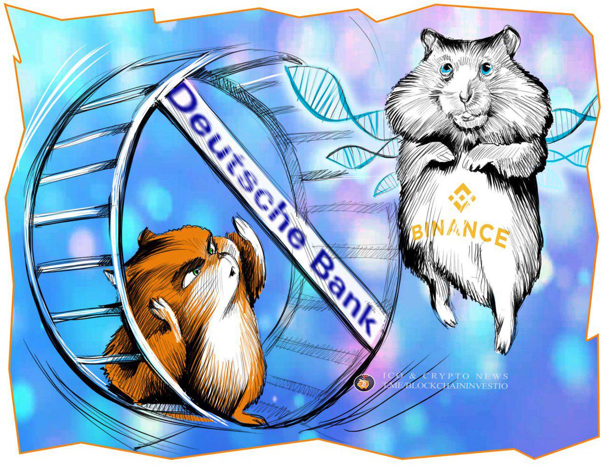 ICO_Today's tweet photo. Crypto-exchanger Binance outscored the largest bank in Germany
More info: https://t.co/hP8mkGfEVU

https://t.co/Fz5FRdpFPW
#CryptoExchanger #Crypto #Exchange #Binance #bank #Germany #Deutsche #cryptocurrency #market https://t.co/I79h2F3s4s