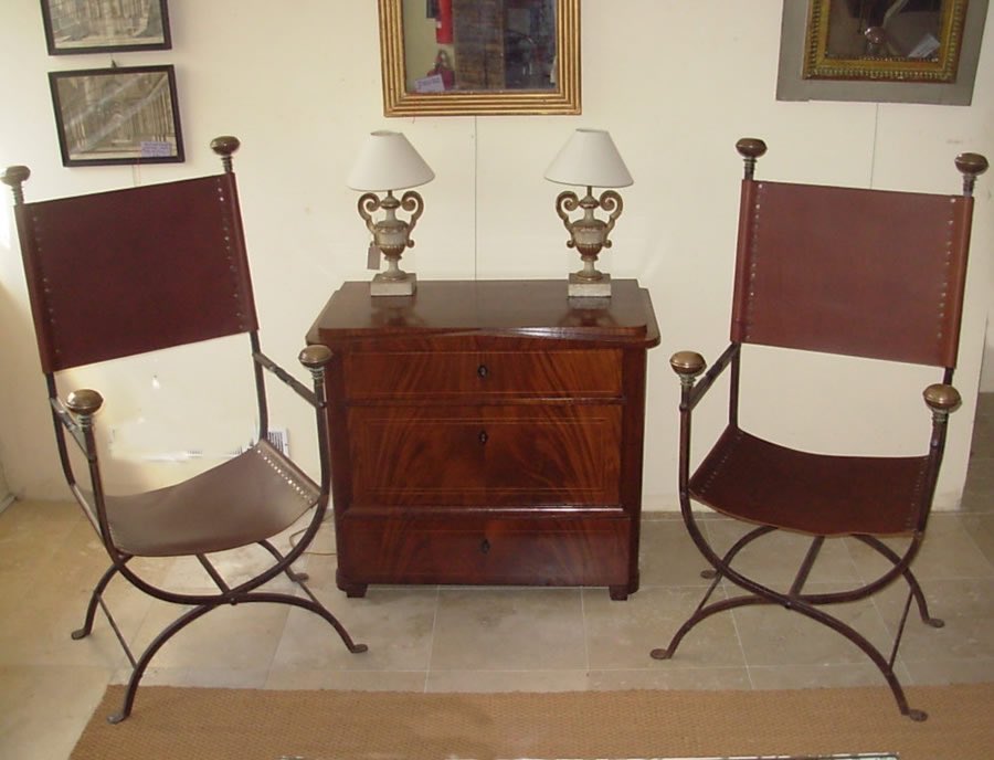 TudorAntiques's tweet image. Pair of #italianchairs #ironframe #pairofchairs #19thcentury #leatherchairs