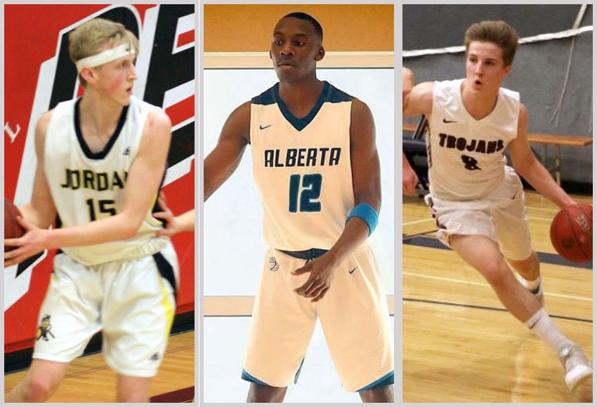 Griffins add three more recruits for upcoming @CanadaWest MBB season. Welcome to Sherwood Park's Dawson Smadis @AbjJordan, Grande Prairie's Abiel Tabufor @StJoesCHS @BasketballAB and @CamroseCCHS Griffin Lorenz! macewangriffins.ca/sports/mbkb/20…