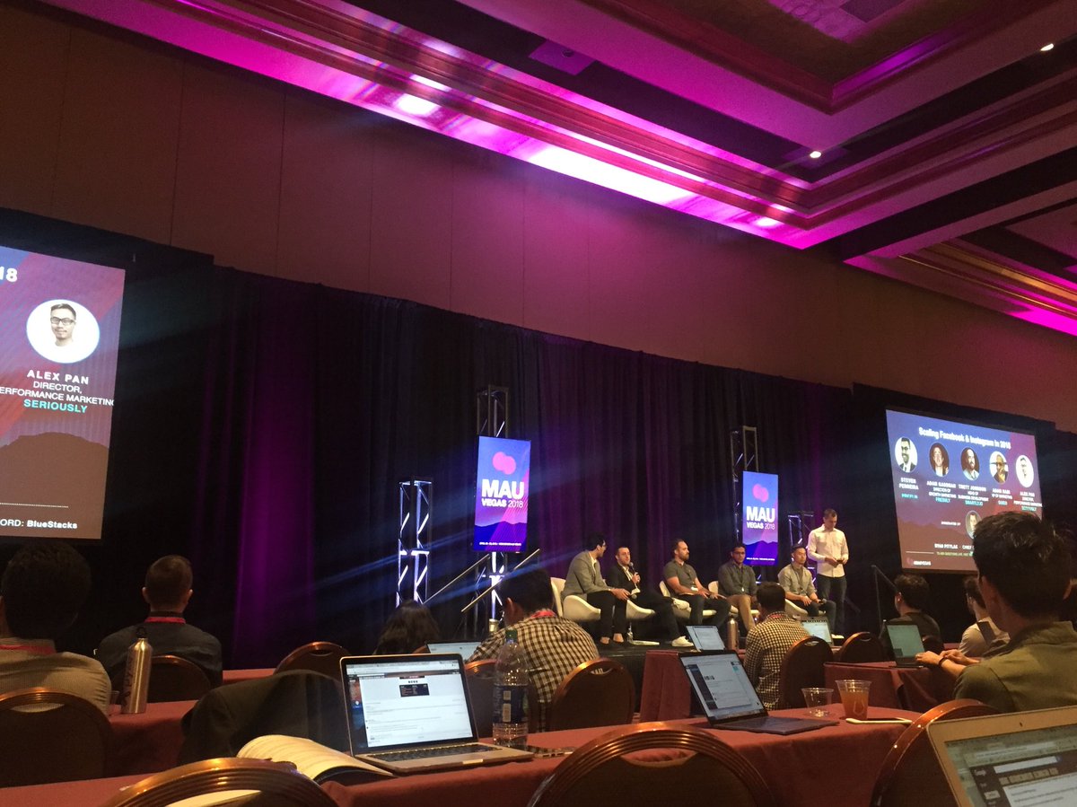 Helsinki at the #MAU2018 stage with <a href="/smartlyio/">Smartly.io</a> &amp; Seriously

#useracquisition #MobileApp #mobilegrowth #startups