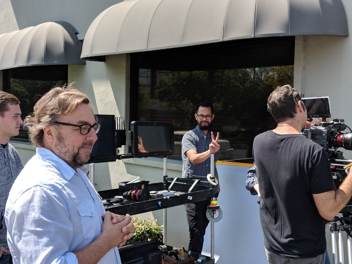 wildernessmov's tweet photo. Cinematographer, Richard De Witt working with Ian and the gang at AbleCine, training on the AMAZING NEW Sony Venice. Wow! What an amazing camera and training experience! #ablecine @wildernessmov @SonyCineAltaEU @SonyProUSA @NABShow @cinealtausers https://t.co/qS1Rh0Bpf0