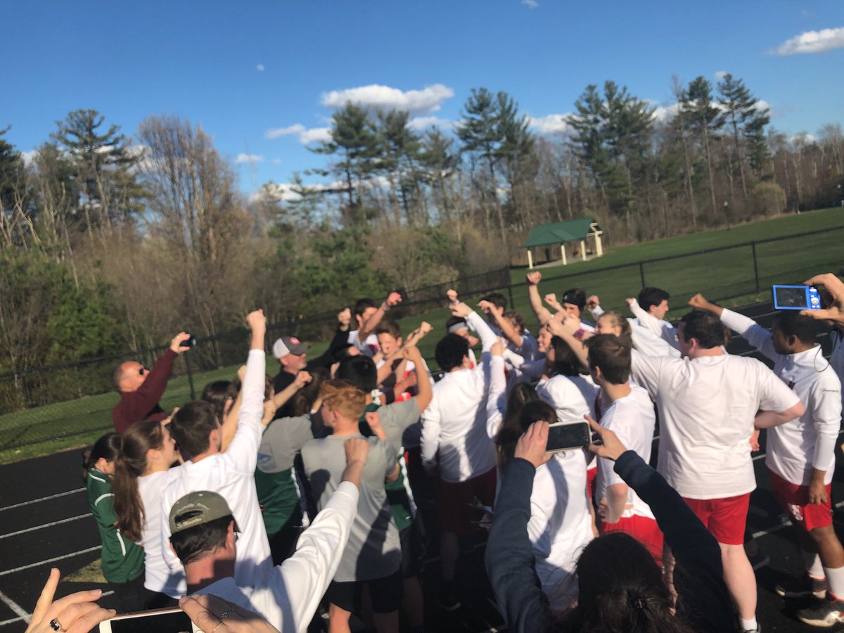 Good job today <a href="/hinghamunified/">HHS Unified Track</a> @DuxAthletics #ChooseToInclude