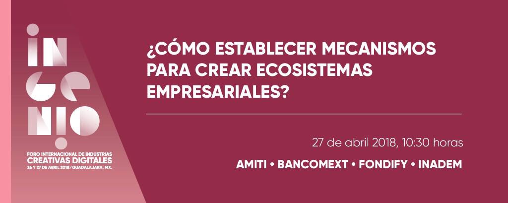 CulturaJalisco's tweet photo. Te invitamos a conocer el programa del Foro Internacional de Industrias Creativas Digitales #INGENIOmx y acompañarnos en las actividades. La entrada es libre.
Conoce los detalles: https://t.co/9PuvLH7mZO
@cultura_mx @CCDJALISCO https://t.co/WCGrcMujln