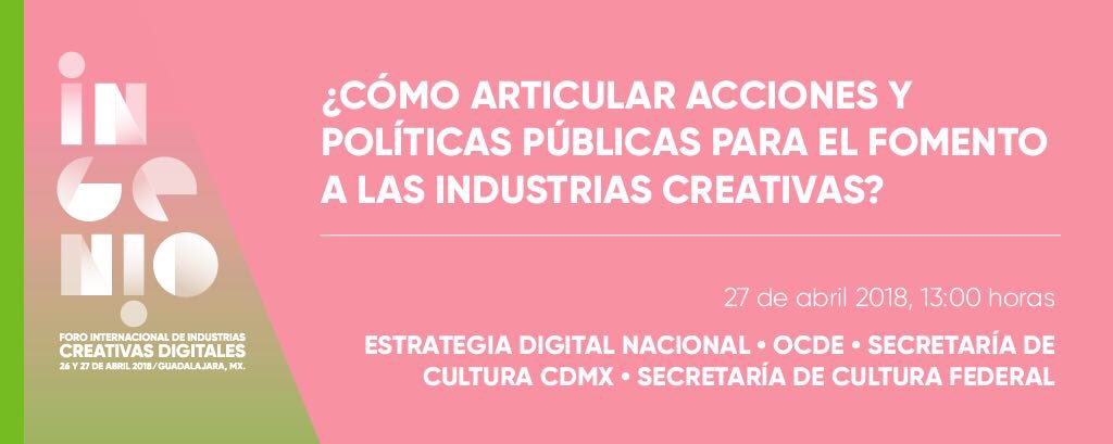 CulturaJalisco's tweet photo. Te invitamos a conocer el programa del Foro Internacional de Industrias Creativas Digitales #INGENIOmx y acompañarnos en las actividades. La entrada es libre.
Conoce los detalles: https://t.co/9PuvLH7mZO
@cultura_mx @CCDJALISCO https://t.co/WCGrcMujln