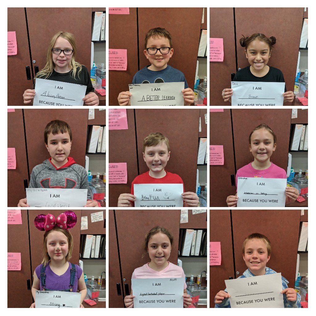 MCUSD223's tweet photo. Great moment helping students reflect on those that have helped them travel this far. #becauseyouwere #WeAreMCUSD https://t.co/beTRvA6f2r