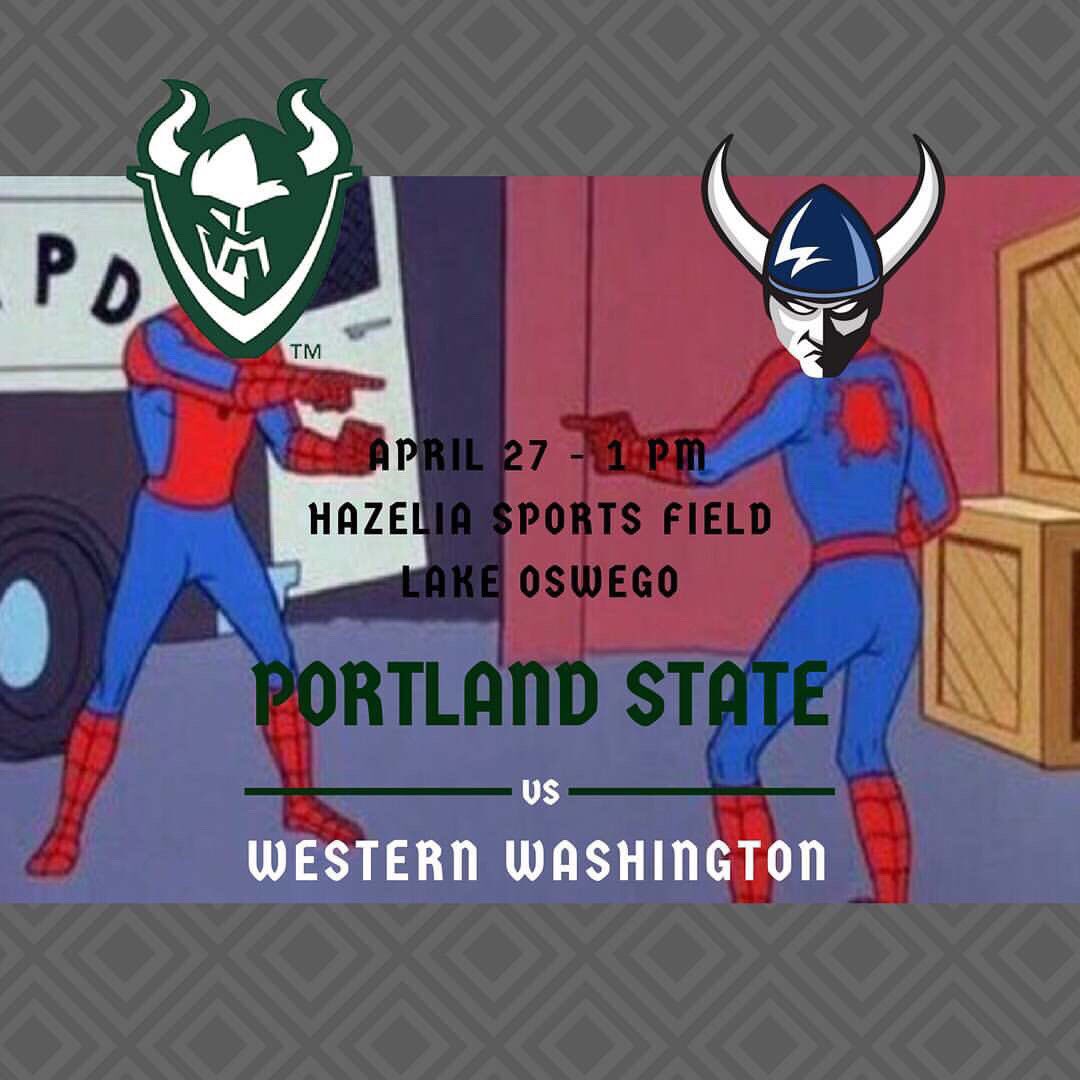 psulacrosse's tweet photo. Another friendly reminder to not miss out on the Vikings versus Vikings showdown tomorrow at 1PM! @WWU_MLAX  #goviks #playoffs #vikingsvsvikings https://t.co/0klIzocGIV