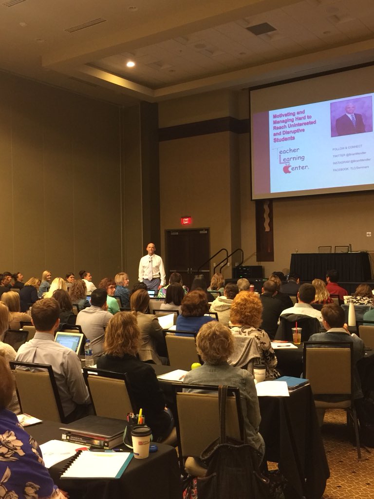 BrianMendler's tweet photo. Every time I have a problem with someone or something I am a part of the cause. If I change me I change the problem. Itβs so empowering. Thx to all at #mtssconference today. It was an honor! https://t.co/X8iHrP0ohN