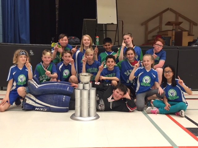 A belated Congratulations to our junior #floorhockey #champions!
Way to go #taylorevanseagles @ugdsb @LBusuttil @BeakieEvans @Gr5_6TEPS @GaryJamesSlater