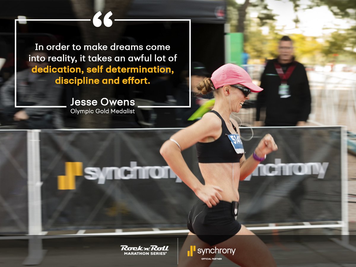 RunRocknRoll's tweet photo. If finishing a marathon was easy, everyone would do it. Good luck from @synchrony to all the runners chasing their ambitions to the Finish Line at @StJude #RnRNashville. #RunningForward #SYFRocks https://t.co/TpufyuKS23