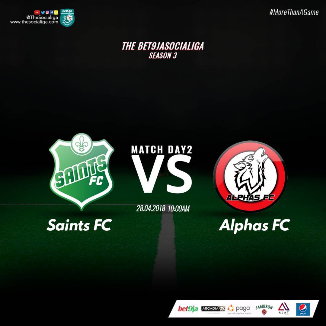 femibakre's tweet photo. Come watch me play this Saturday for @thealphasfc in the bet9jaSocialiga. Buy your tickets https://t.co/mXrCj2K9BX for ₦1,000. Ticket link closes on Friday @ 5 pm.
#Alphasneverfollow https://t.co/cB5OdI5Jmi