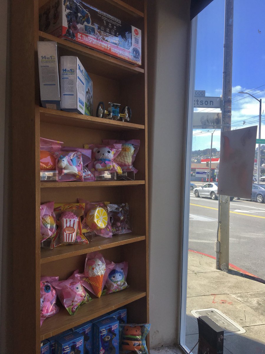 StevensBooksSF's tweet photo. We’ve restocked on squishies! Get them while you can! 
@ Steven’s Books
49 Ocean Ave, 94112
#book #books #read #reading #WorldBookDay2018 #bookclub #bookstore #bookworm #booklovers #sf #SanFrancisco #excelsior #cali #california https://t.co/TvYZJ1GvET
