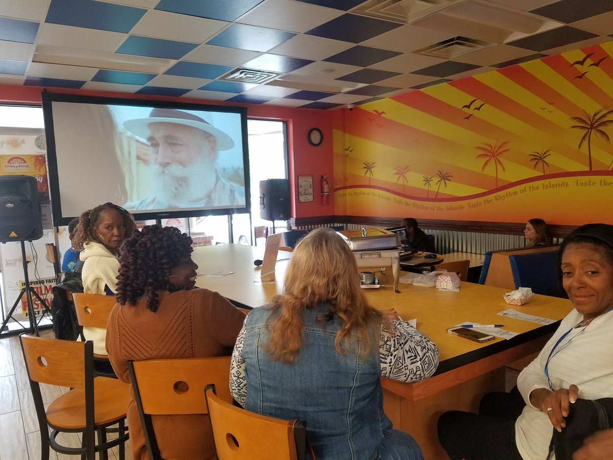 Inspiredfaithff's tweet photo. 2018 Inspired Faith Film Festival screenings have begun. Come in, grab dinner and enjoy independent films. #inspiredfaithfilmfestival #faithfilms #indiefilms #faithfilms https://t.co/fN0R20PJPv