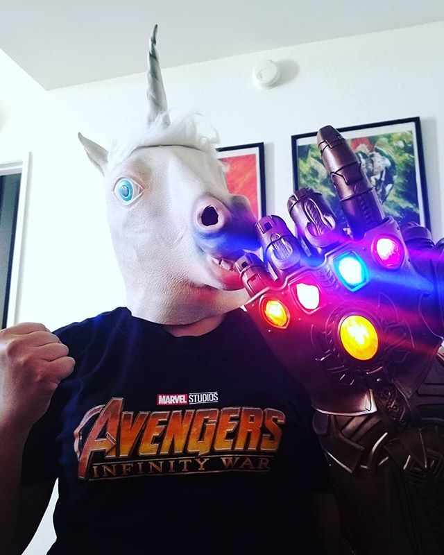 unicornchronic's tweet photo. The Unicorn is ready... are you?

#Avengers #infinitywar https://t.co/a8YjLpTlRh