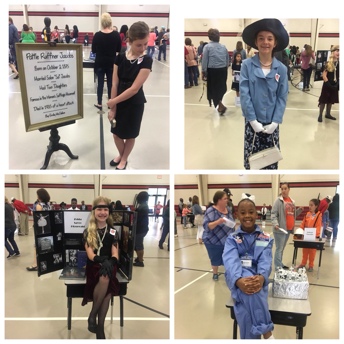 mrsj_green's tweet photo. Today 4th grade students presented a Living Wax Museum to parents and community members. It was fabulous!! PC has awesome fourth graders and awesome teachers!! @SCSAggies @jkelbie_2 @MissTuckerPCS @OliviaHarmon5 @TammyTgill @abolton978 @greentso @Ms_Lane_4th_PC https://t.co/RtRh5fT9dC