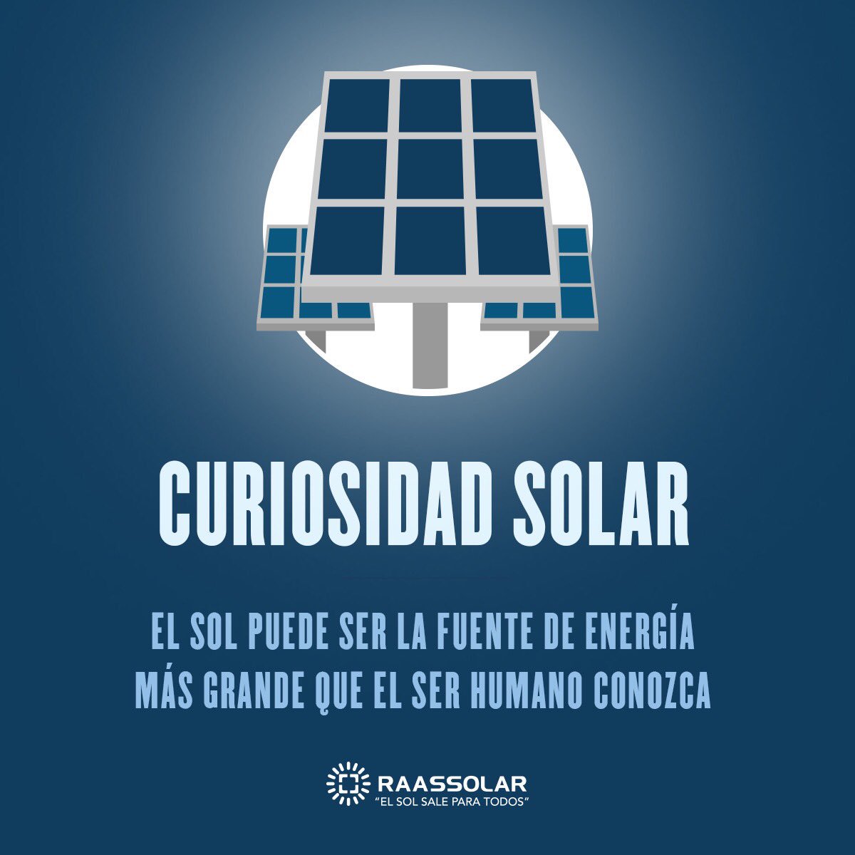 RaasSolar's tweet photo. #CuriosidadSolar ¿Sabías que el sol es 109 veces más grande que el planeta tierra? Por eso es la fuente de energía más grande que existe.
#RAASSolar #ElSolSaleParaTodo
#PanelesSolares https://t.co/TsGeIm8HZP