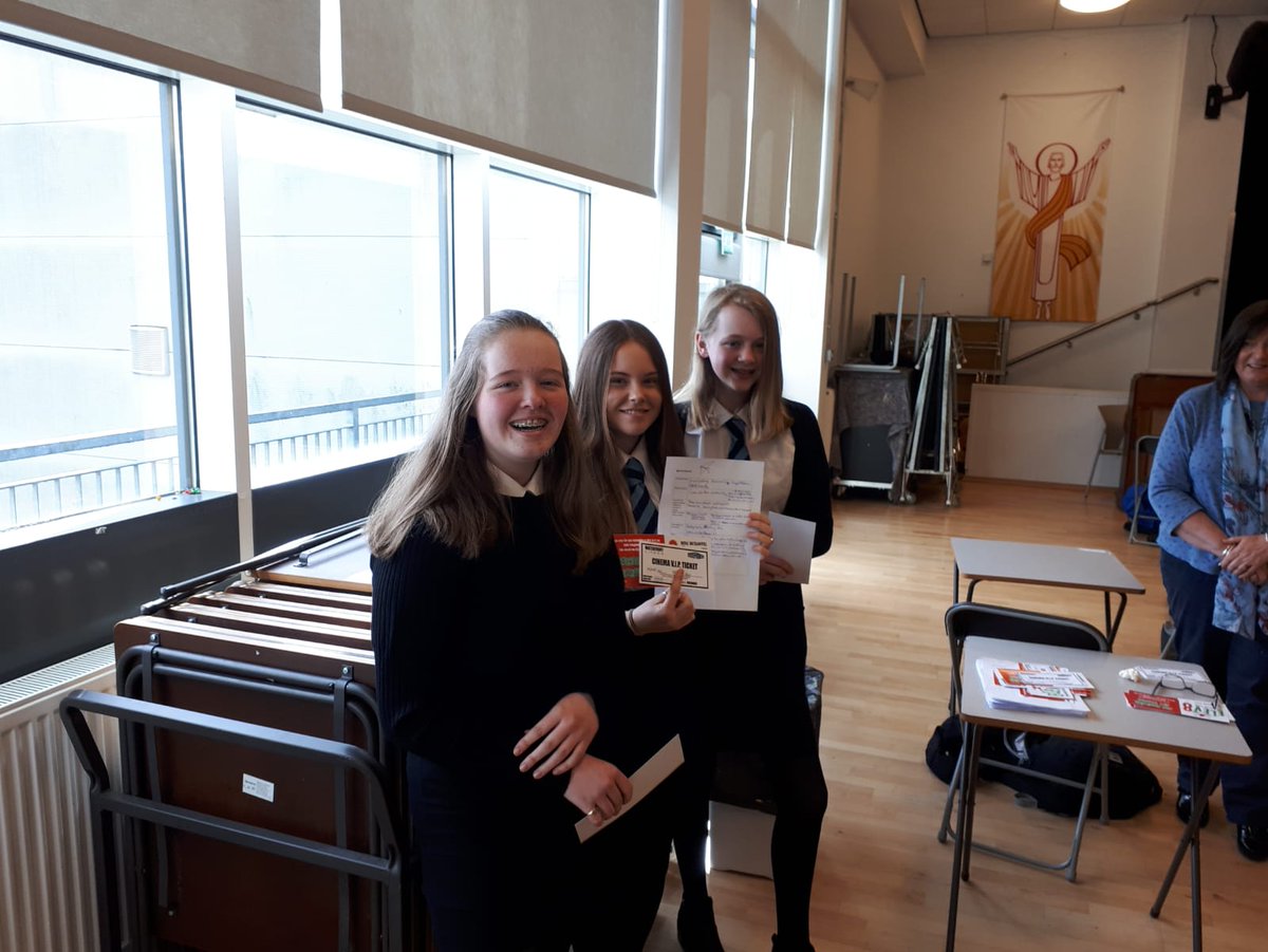 stcolumbaPEdept's tweet photo. 2/2 Say hello to the groups who will be taking their acts of kindness projects forward in the local community over the next few months #proud #offeringservice #watchthisspace @EducationScot @_stcolumba @CompassInvercly #article42 https://t.co/x5FW7DMRvi