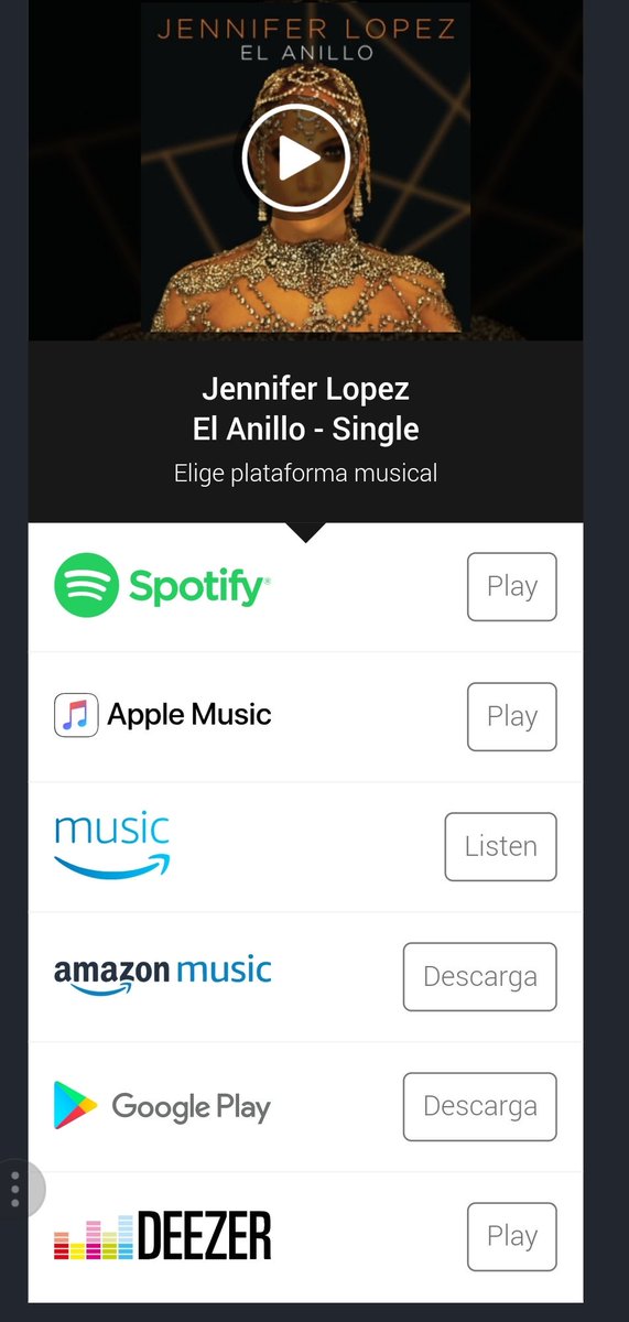 glowsp's tweet photo. @JLo I can't stop listening #ElAnillo 💍 #JLoTeam Download here👇🏻 https://t.co/YrtSh2p3CC https://t.co/0XLlAmbO5u