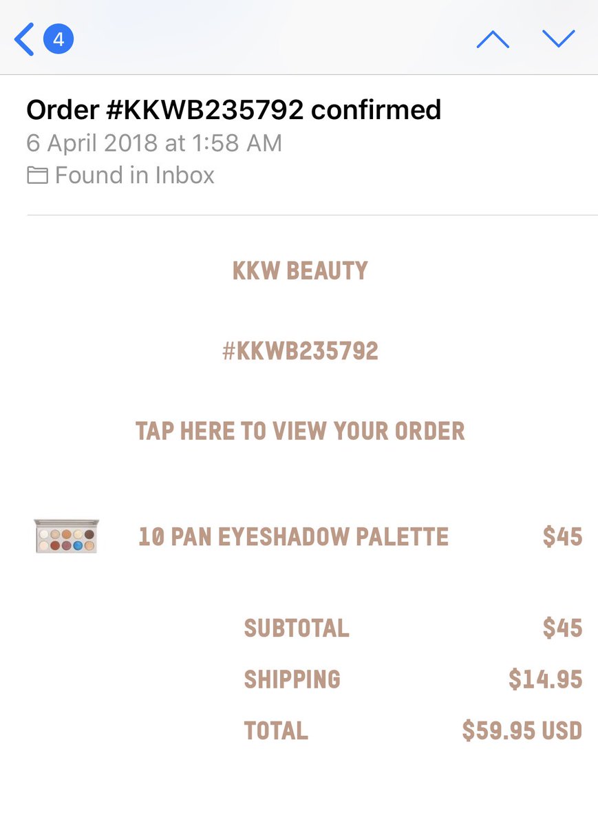 Dramaeinbaaz's tweet photo. No tracking updated it’s been 20 day ..no reply from customer care even after emailing  @kkwbeauty @KimKardashian @MakeupByMario https://t.co/YlX8LsTILJ