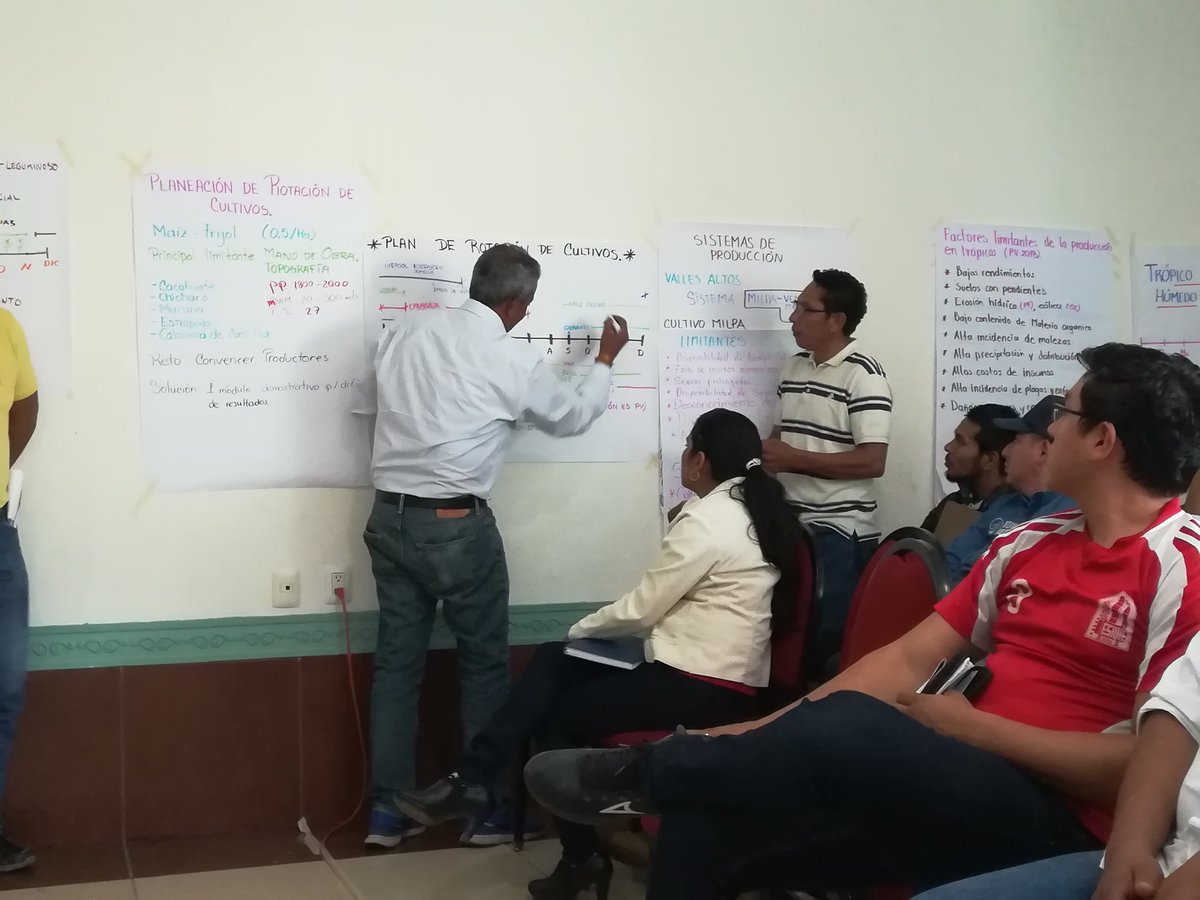 yashimvrc's tweet image. Análisis de Planes de Rotación de Cultivos para ofrecer opciones realmente útiles al productor con el asesoramiento del Dr. Ravi Gopal y el Dr. Patrick Wall 
#YoSiembroAC #HubPSur #Oaxaca