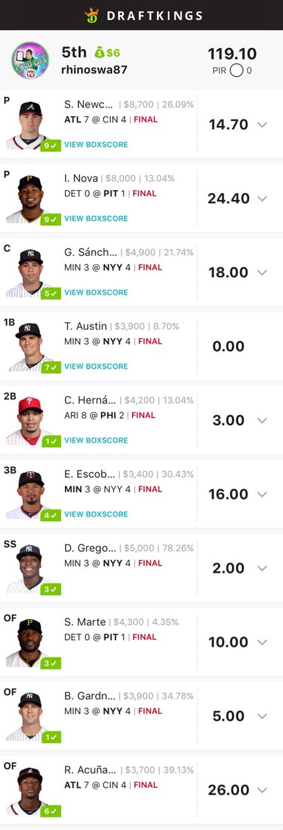 1_800dfslines's tweet photo. #EarlySlate was 🔥- I’ve been earning 💵 daily, don’t you want to? DM me if interested in buying lines #MLB #CASH #MONEY https://t.co/5O5XviChbw