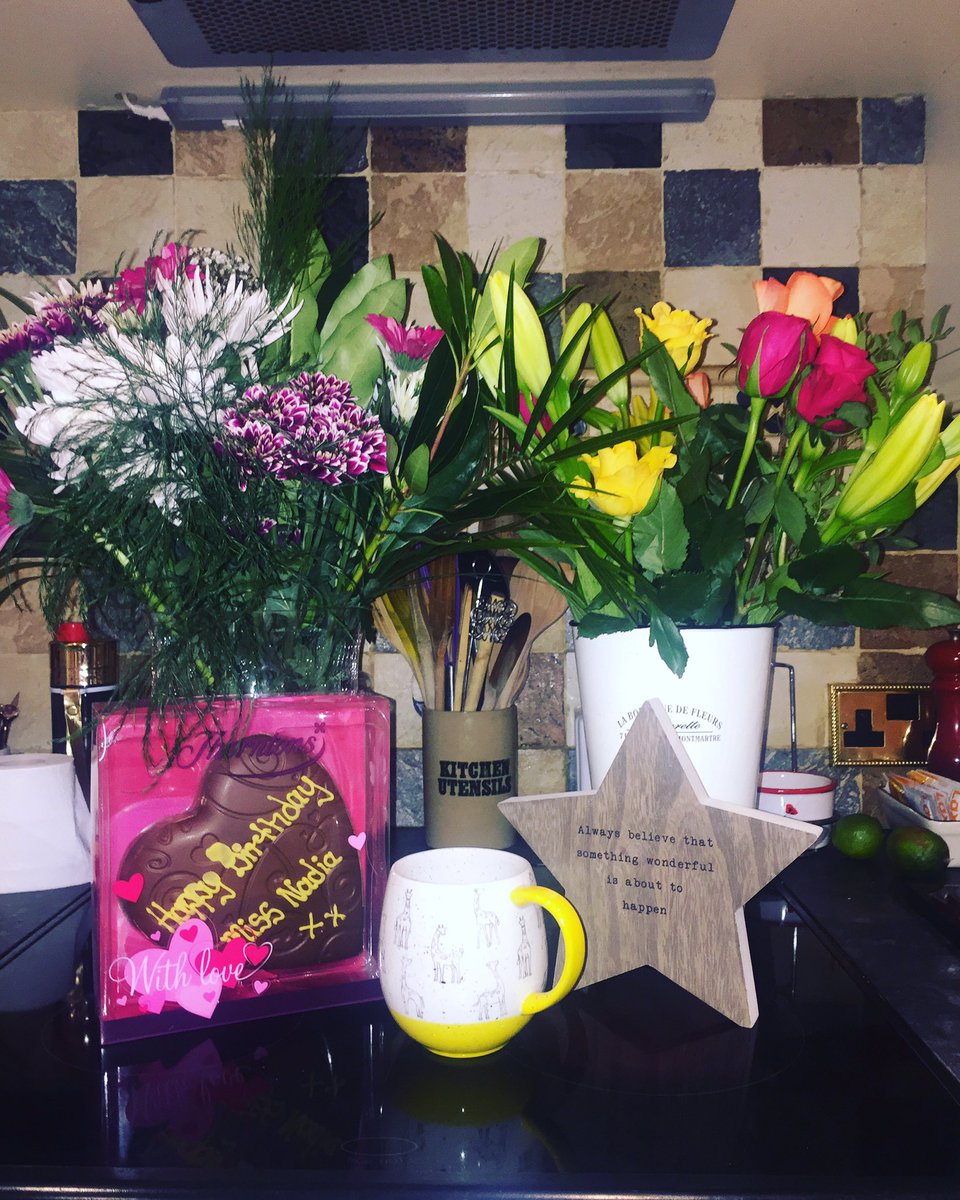 nadia_elmo's tweet photo. What a lucky Miss Nadia 😀 Feeling the birthday vibes already! 👏🏼✌🏻️💁🏻💗 Thank you for my lovely gifts 😘 https://t.co/kpkM7JnuZk